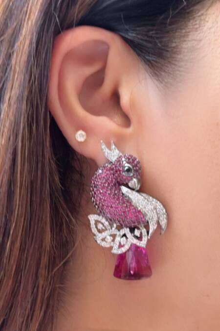 Studio6 Jewels_Multi Color Beads Necklace And Earring Set_Online_at_Aza_Fashions