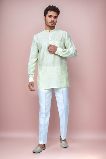 Samyukta Singhania Diamond Print Kurta & Pant Set 