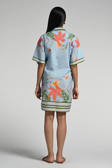 Taroob Monkey Pop Cotton Dress 