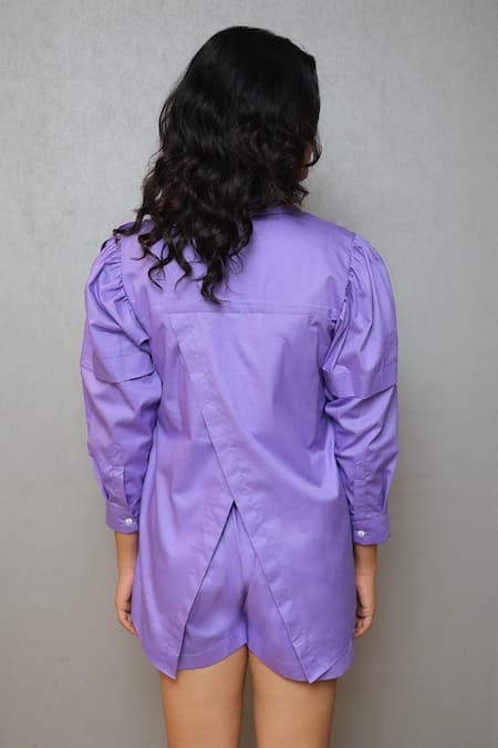 Studio Moda India Orchid Applique Shirt 