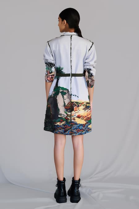 Anurag Gupta Neolithic Coat Dress 