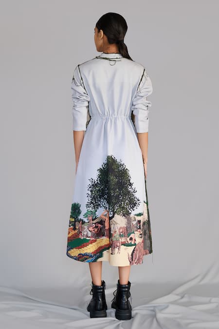 Anurag Gupta Neolithic Long Dress 