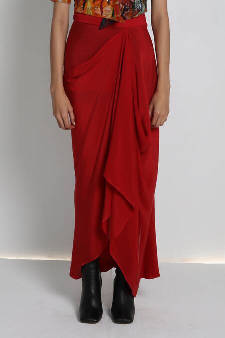 Shop_Forty Four_Multi Color Crepe, Cotton, Lycra V-, Scoop Hand Embroidered Jacket Set _Online_at_Aza_Fashions