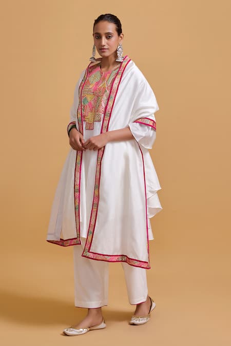 Gulabo By Abu Sandeep Designer Chanderi Dupatta  