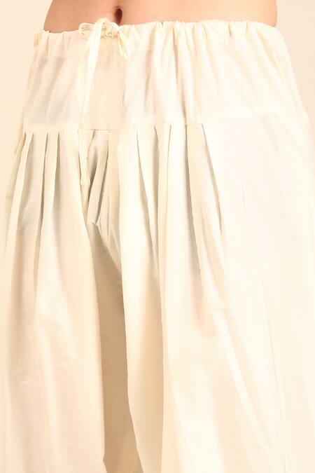 Mayank Modi - Men_Rust Silk, Bemberg Orange Kurta Set _Online_at_Aza_Fashions