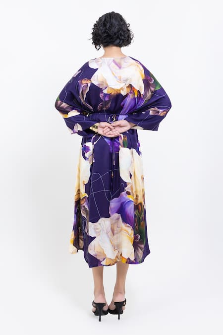 Pop Sugar Floral Print Kimono Dress 