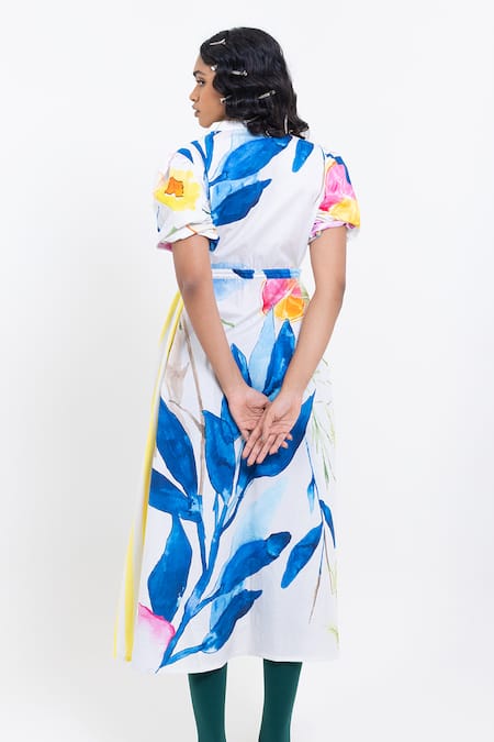 Pop Sugar Floral Print Midi Dress 