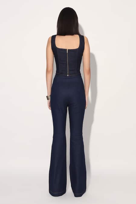 Linetribe_ Designer Denim Flared Pant 