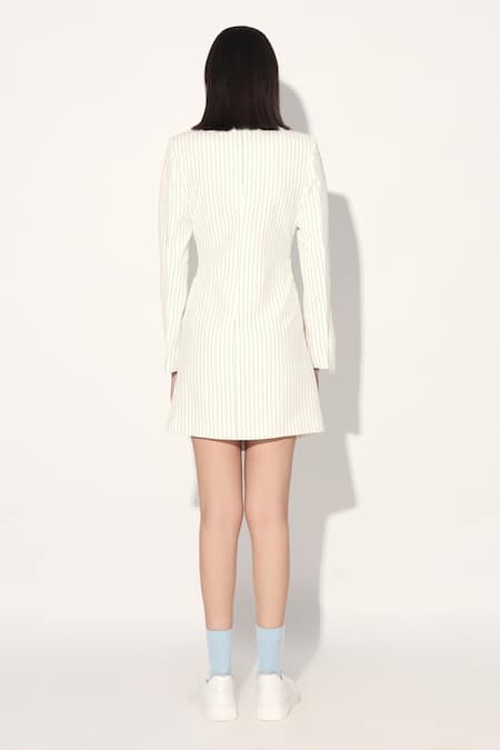 Linetribe Striped Designer Dress 