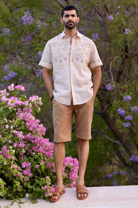 Asuka Nomadic Tapestry Embroidered Shirt 