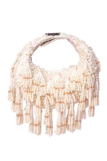 Buy House Of Kosha Ivory Pearls Embellished Hobo Bag Online at Aza Fashions Buy_House Of Kosha_Ivory Pearls Embellished Hobo Bag _Online_at_Aza_Fashions