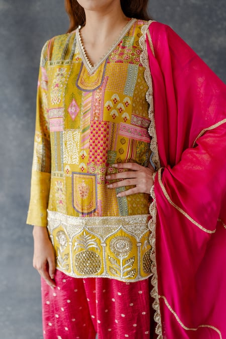 Shachi Sood Designer Rang Baugh Kurta Set 