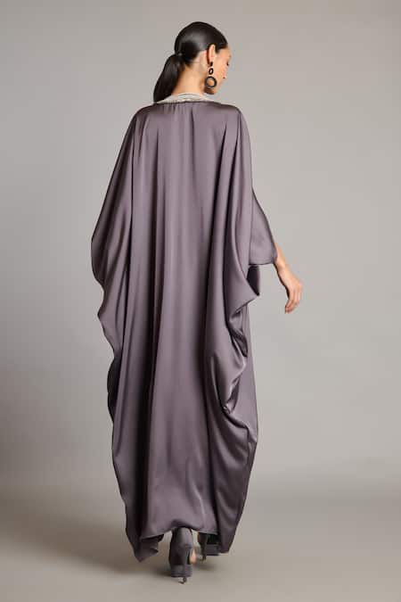 Siddartha Tytler Charcoal Mandala Kaftan 