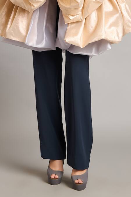 Siddartha Tytler Black Slate Designer Pant Online at Aza Fashions Siddartha Tytler_Black Slate Designer Pant _Online_at_Aza_Fashions