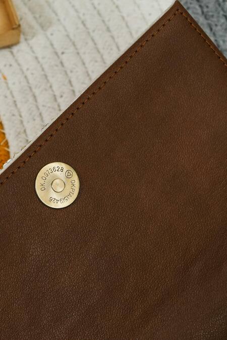 Buy_The Purple Sack_Multi Color Sequins Rainbow Handcrafted Clutch _Online_at_Aza_Fashions