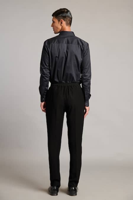 Siddartha Tytler 3D Mandala Crest Black Shirt 