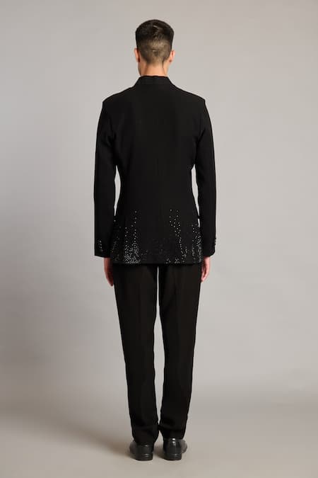 Siddartha Tytler Crystal Gradient Bandhgala 