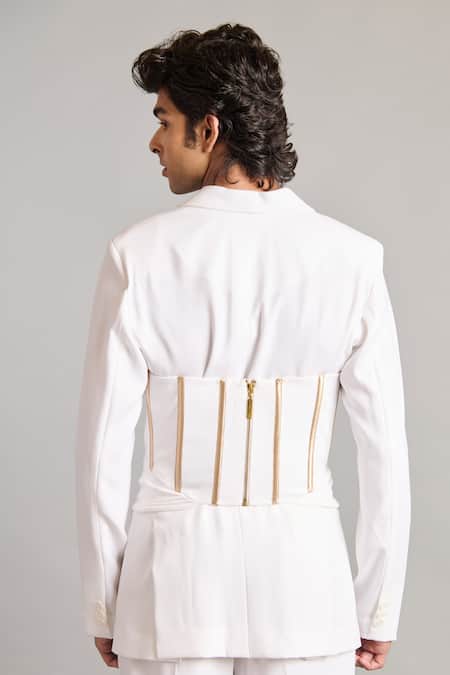 Siddartha Tytler Designer White Suit 