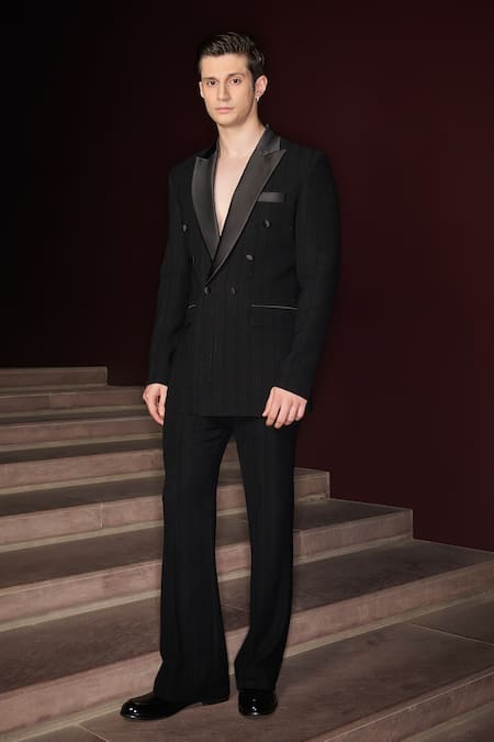 Contrast By Parth Regent Tuxedo Set 