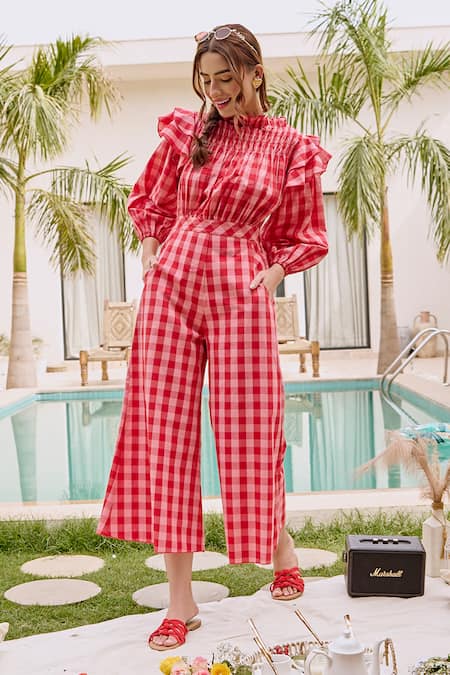 House Of Fett Berry Chess Jumpsuit 