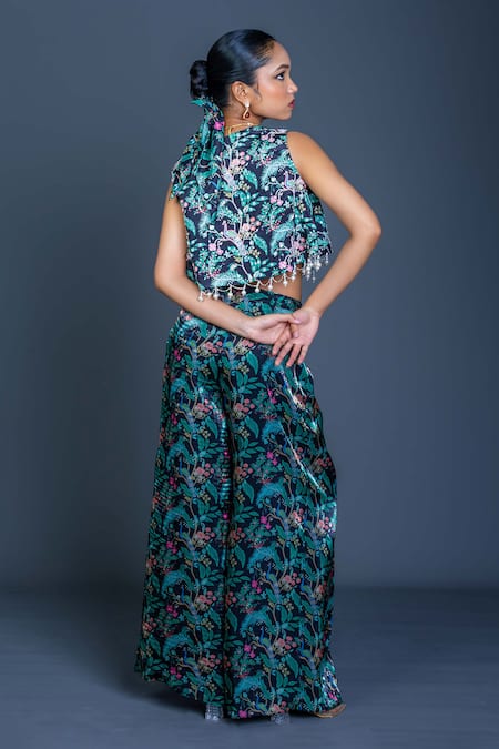 Damoiselle Midnight Grove Three-Piece Coord Set 