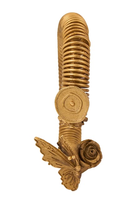 AK-OK Gold Plated Flamingo Love Bracelet Online at Aza Fashions AK-OK_Gold Plated Flamingo Love Bracelet _Online_at_Aza_Fashions