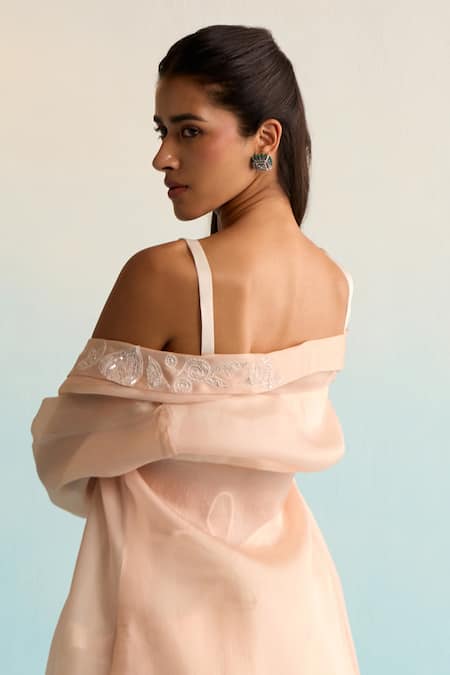 House Of Armuse Anouk Sequin Velvet Top & Skirt Set 