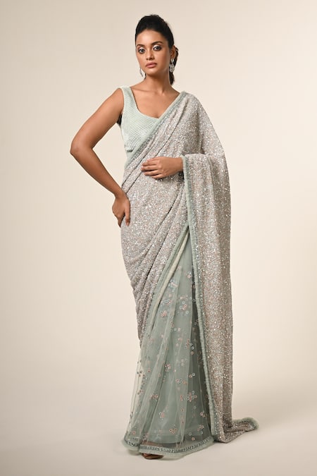COUTURE BY NIHARIKA Designer Saree With Blouse 