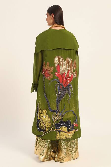 Ruhr India Alaya Embroidered Organza Jacket 