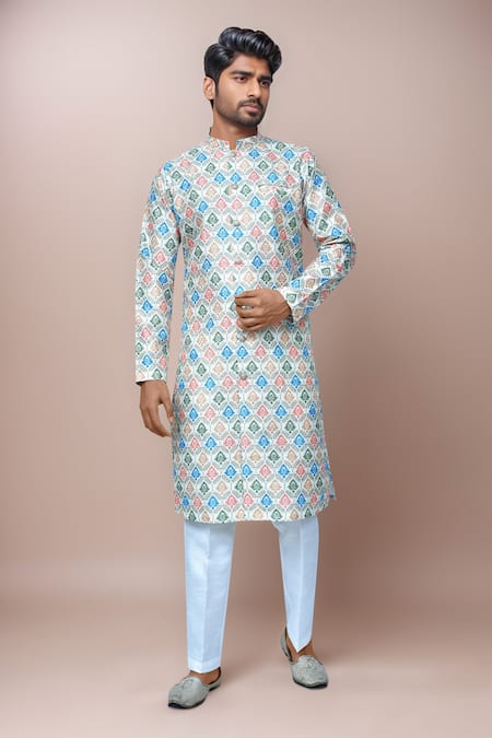Samyukta Singhania Floral Print Kurta Set 