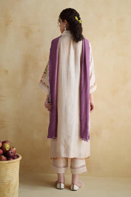 172 Threads Lavender Kurta Set 