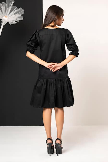That Thing You Love Mio Amore Black Designer Dress 