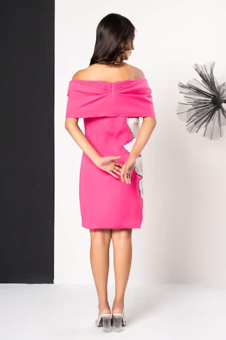 That Thing You Love Off Shoulder Cutdana Dress 