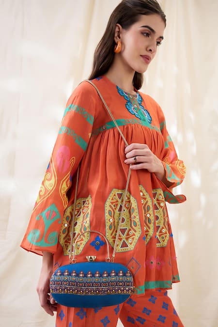 Soup By Sougat Paul Orani Embellished Clutch Bag 