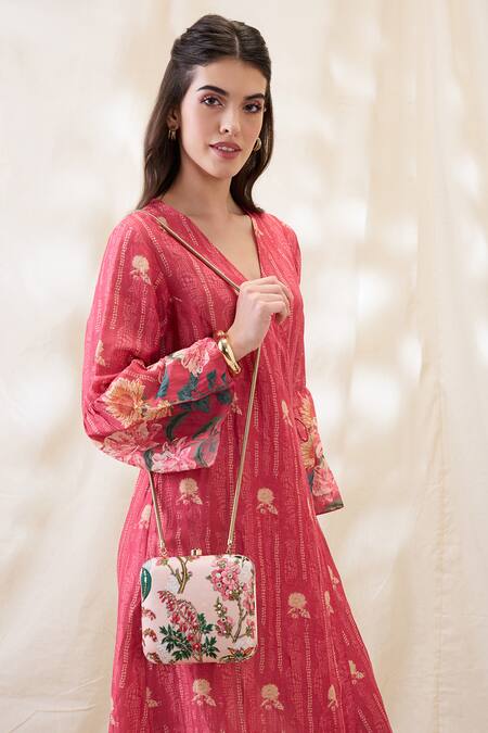 Soup By Sougat Paul Tamaya Embellished Clutch Bag 