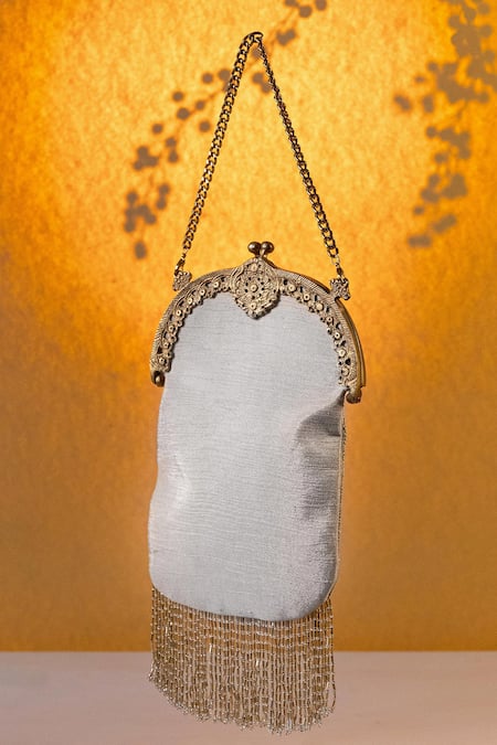 Be Chic Designer Sitara Tassel Potli Bag 