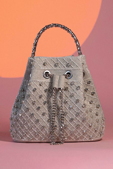 Be Chic Crystal Bucket Bag 