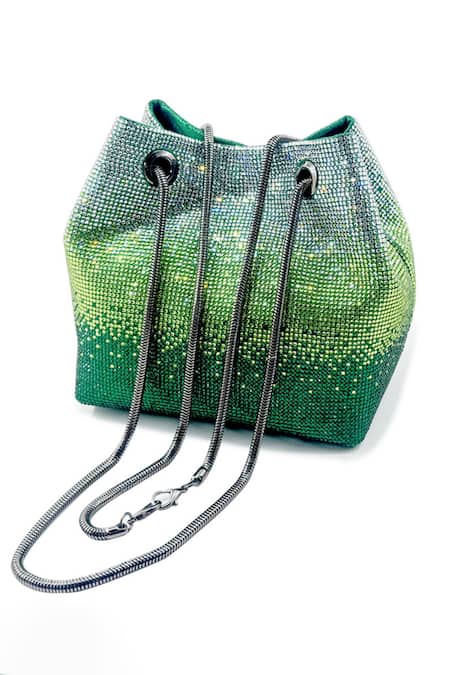 Be Chic Glory Green Designer Potli 