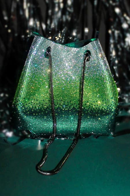 Be Chic Glory Green Designer Potli 