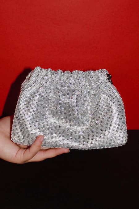 Be Chic Chic Crystal Potli Bag 