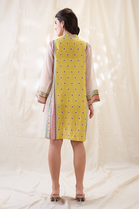 Soup By Sougat Paul Embellished A-Line Dress 