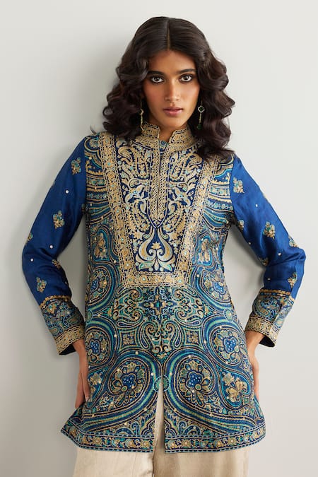 RI.Ritu Kumar Brocade Jamawar Kurta 