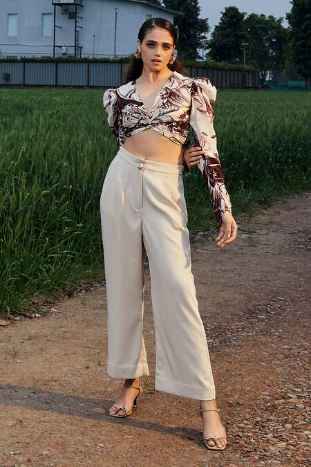 She'll Beige Japanese Twill Pant