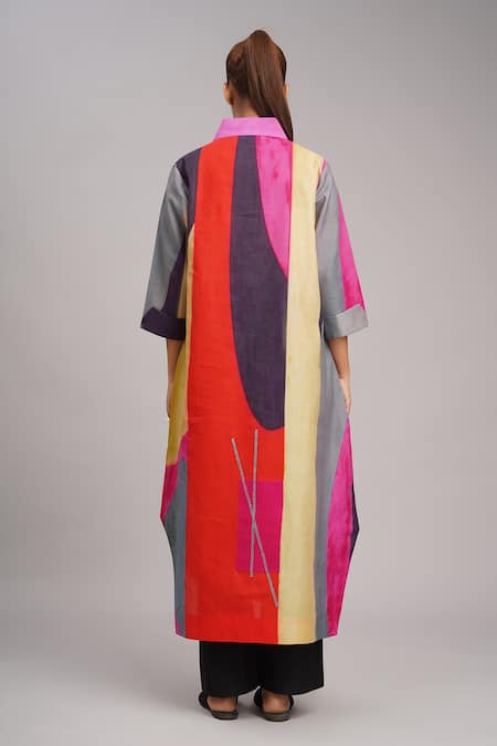 Taika By Poonam Bhagat Jigsaw Printed Tunic