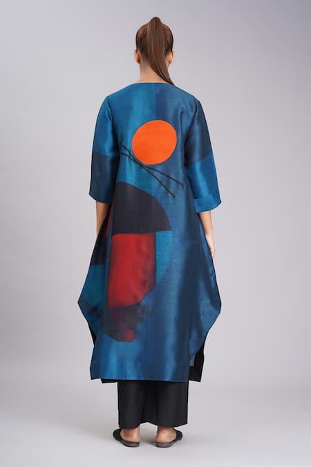 Taika By Poonam Bhagat Twilight Printed Tunic