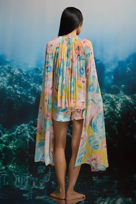 The Iaso Sunset Reef Cape Top 