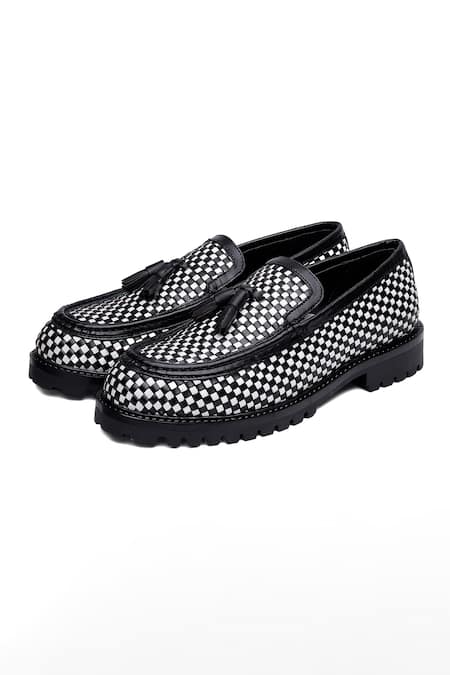 Shutiq Tessera Tassel Designer Shoes 