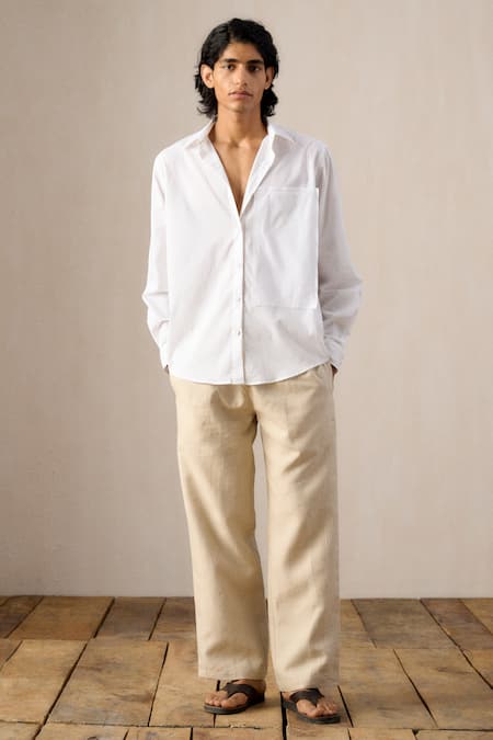 Ituvana Krysh Linen Pant Set 