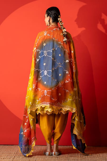 Yuvraani Jaipur Yellow Designer Kurta Set with Dupatta 