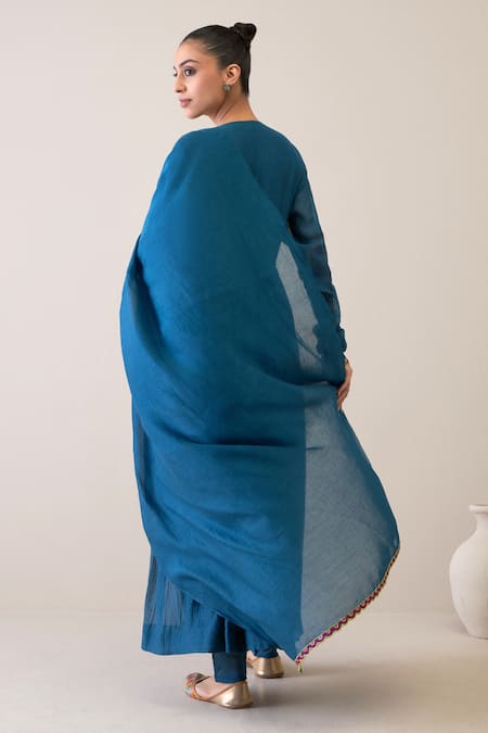 Roohbyridhimaa Rimjhim Embroidered Anarkali Set 